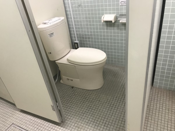 洋式トイレ完成