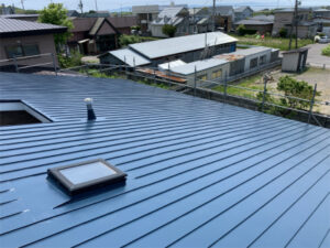 函館市高丘町にある住宅の屋根と外壁のリフォーム工事