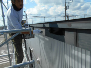 北斗市七重浜にある住宅の屋根塗装工事