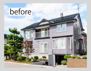 函館市北美原にある住宅の断熱改修リノベーション工事