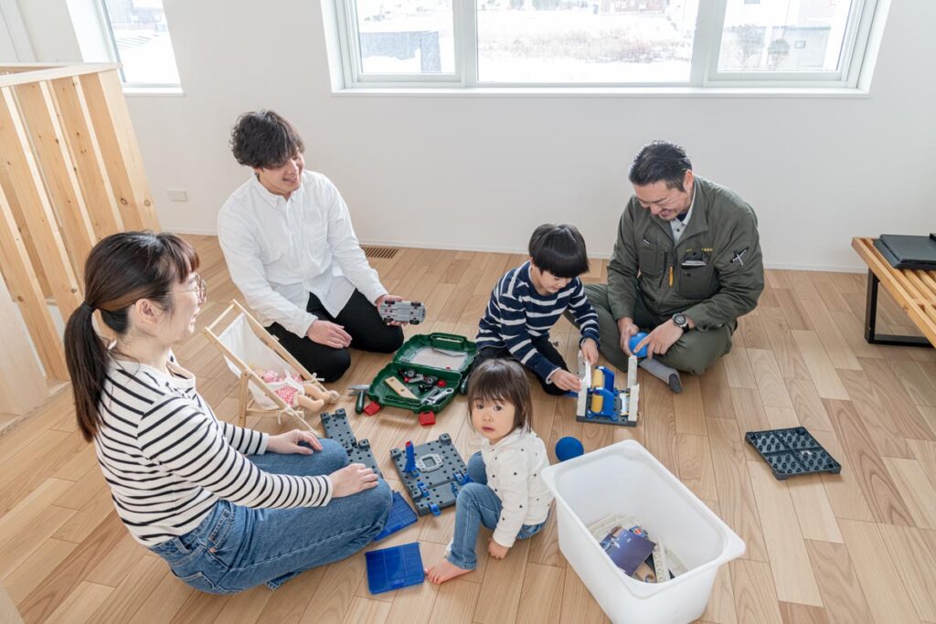 函館市西桔梗町にある築45年住宅のリノベーション 函館