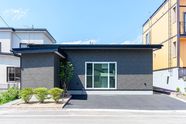 函館市富岡町 ゼロエネルギーハウス 新築 平家 マルサ佐藤建設