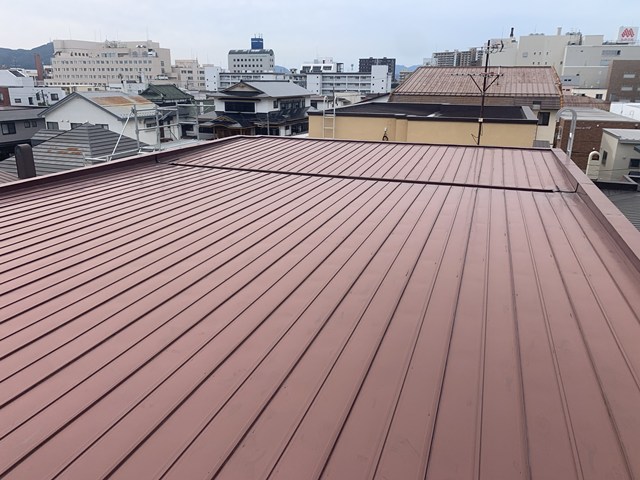 函館市本町屋根葺き替え工事マルサ佐藤建設