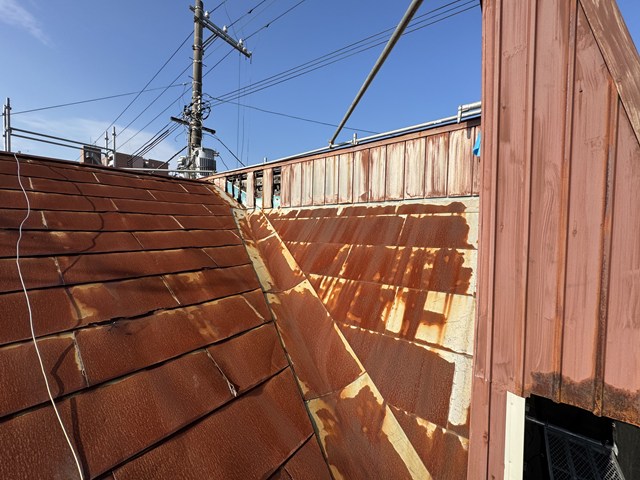 函館市豊川町屋根葺き替え工事マルサ佐藤建設