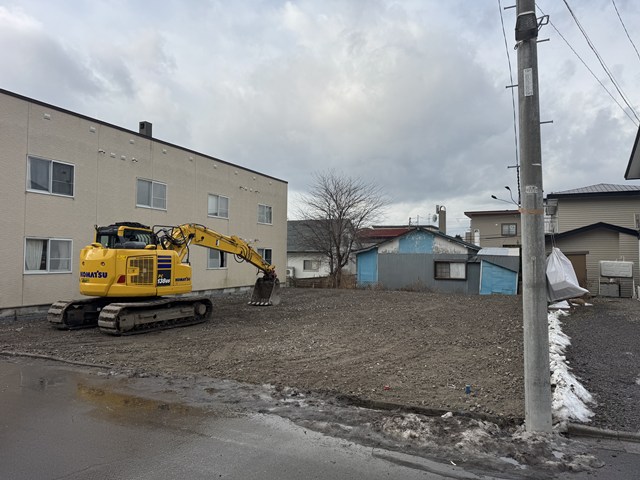 函館市人見町住宅解体　マルサ佐藤建設