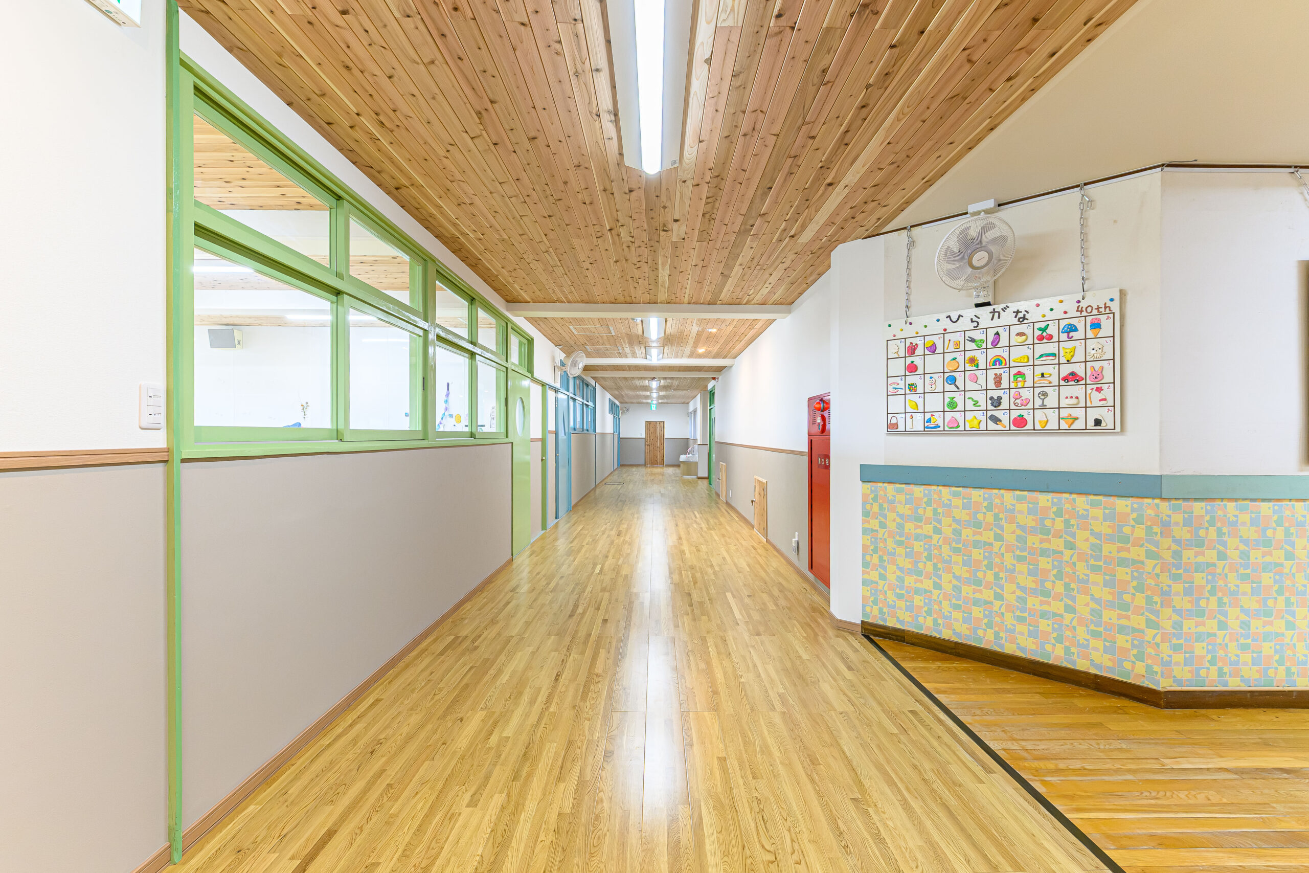 七飯南幼稚園　内装改修　マルサ佐藤建設